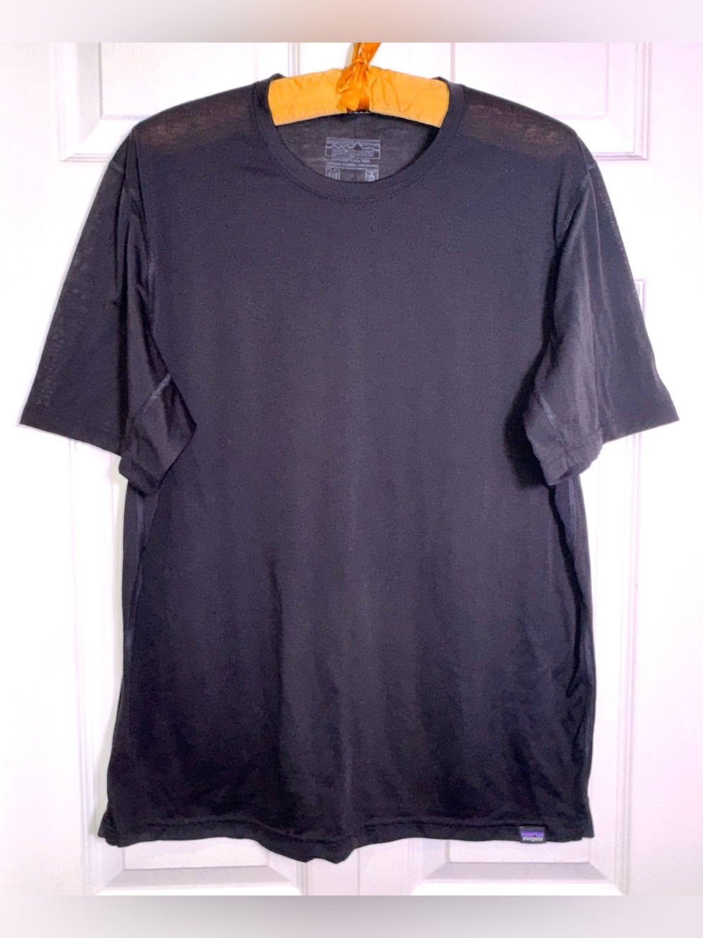 Patagonia Capilene Cool Trail Performance T-Shirt Men’s Medium Black EUC